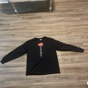Ripple Junction Black Akatsuki Long Sleeve Shirt